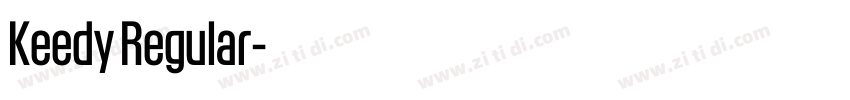 Keedy Regular字体转换